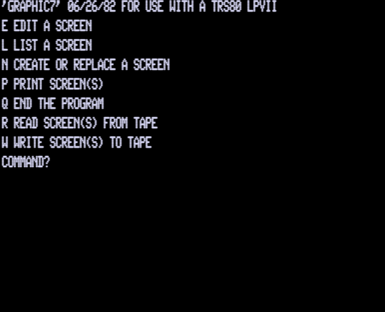 Screen shot